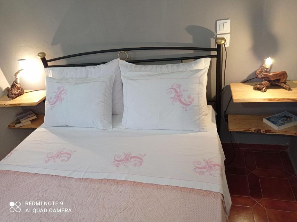 A bed or beds in a room at Almyriki studio