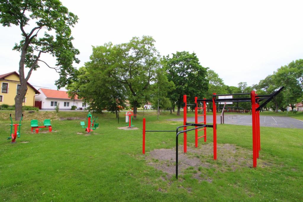 Herní místnost nebo prostor pro děti v ubytování Penzion - Cykloubytování u Rašků