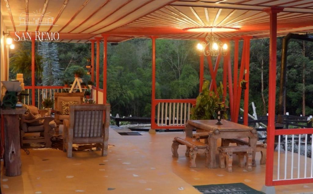 Posezení v ubytování Hotel Rural SAN REMO
