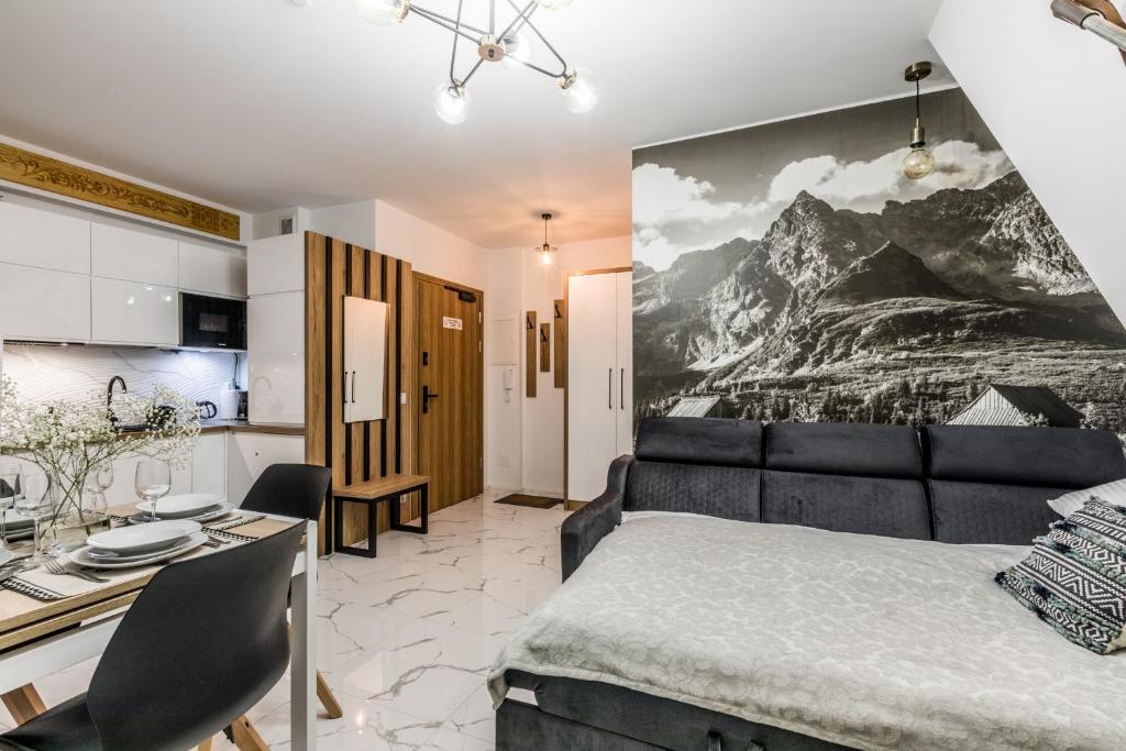 Posedenie v ubytovaní Apartament Modrzejewska