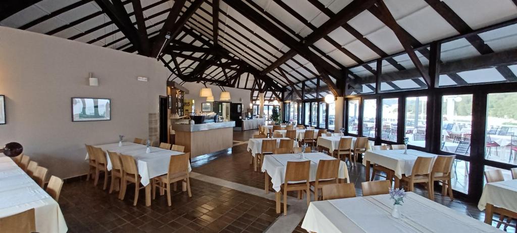 Restaurace v ubytování Mobile home Lux otok Murter