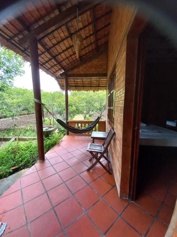 Balkón nebo terasa v ubytování Ngoc Phuong Homestay