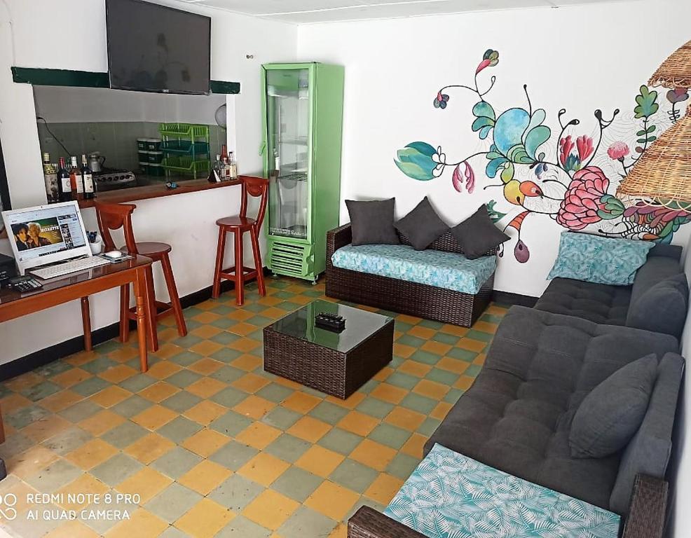 Zona d'estar a Hostal Donde Jose