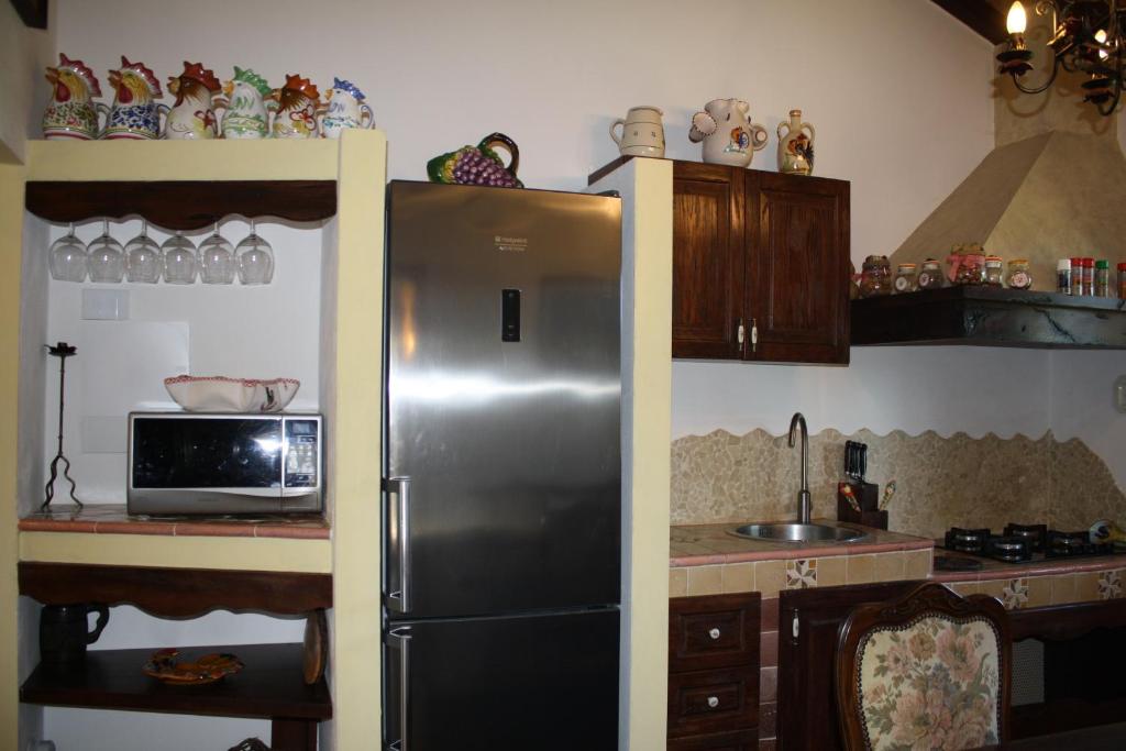 Kuchnia lub aneks kuchenny w obiekcie Agriturismo Borgo Il Bonagino