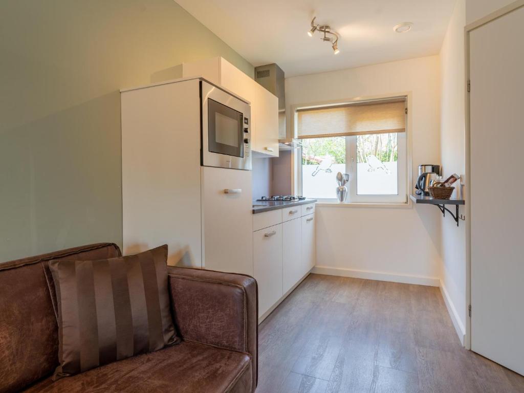 Kuchyň nebo kuchyňský kout v ubytování Tiny house Pimpelmees