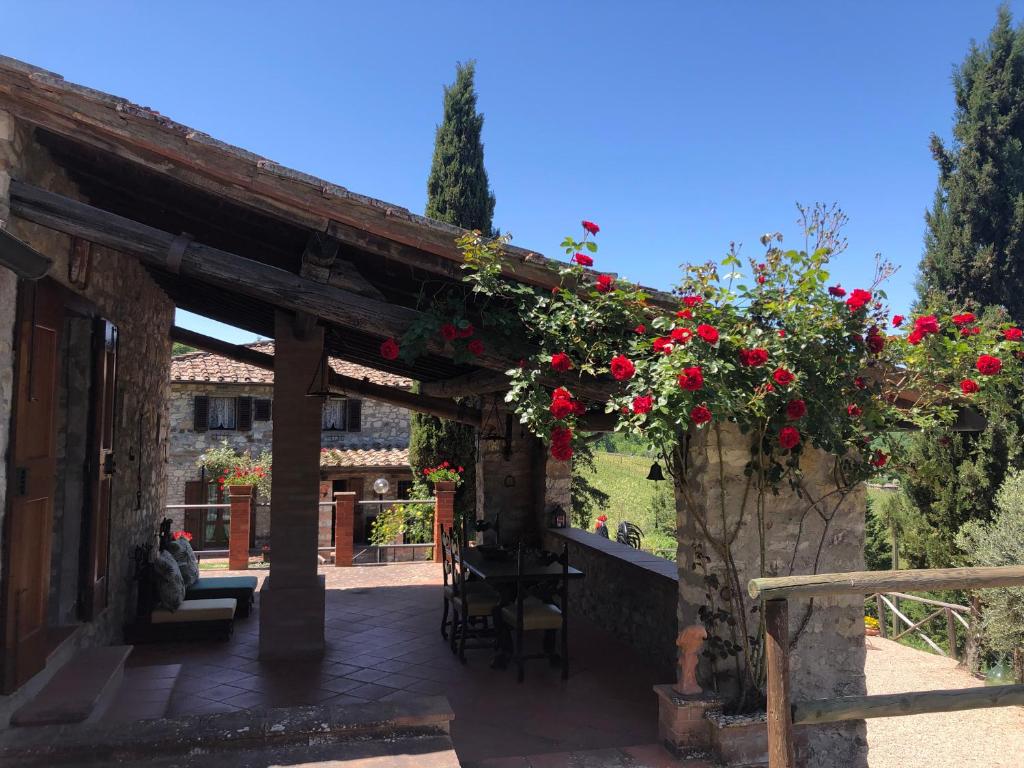 Ogród w obiekcie Agriturismo Borgo Il Bonagino