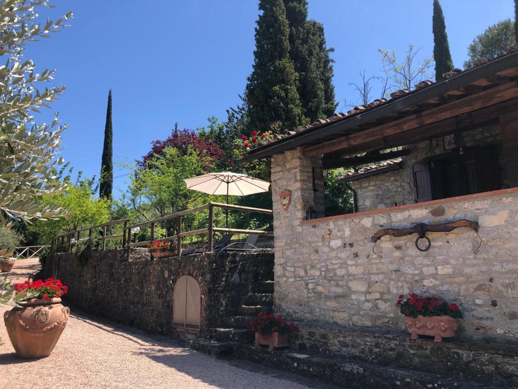 Ogród w obiekcie Agriturismo Borgo Il Bonagino