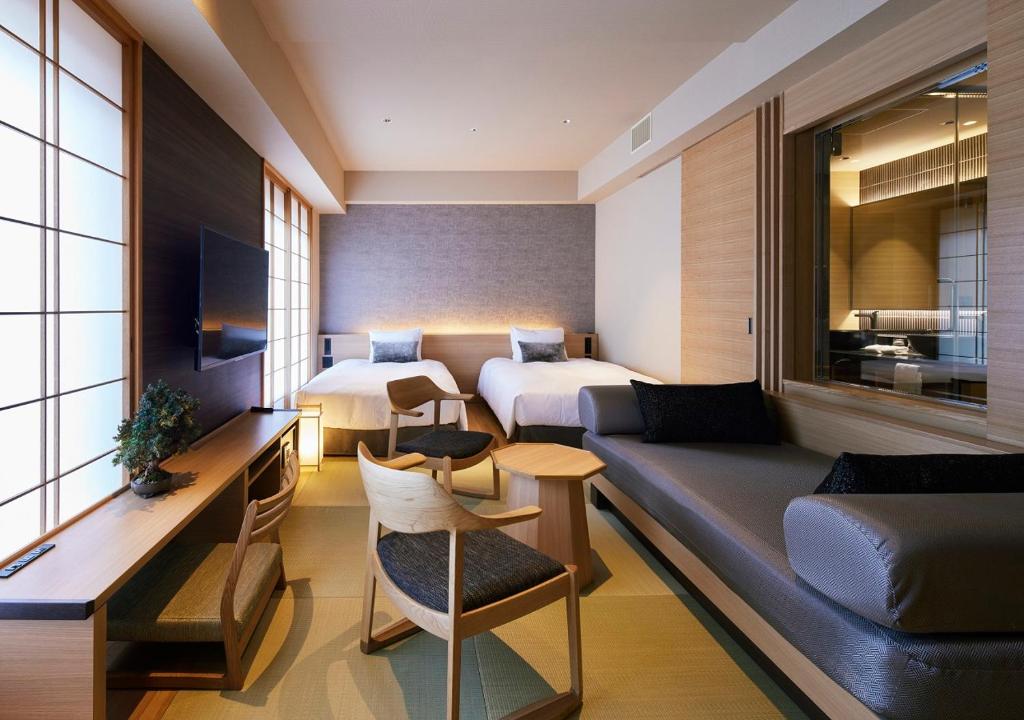 Posezení v ubytování Hotel Niwa Tokyo