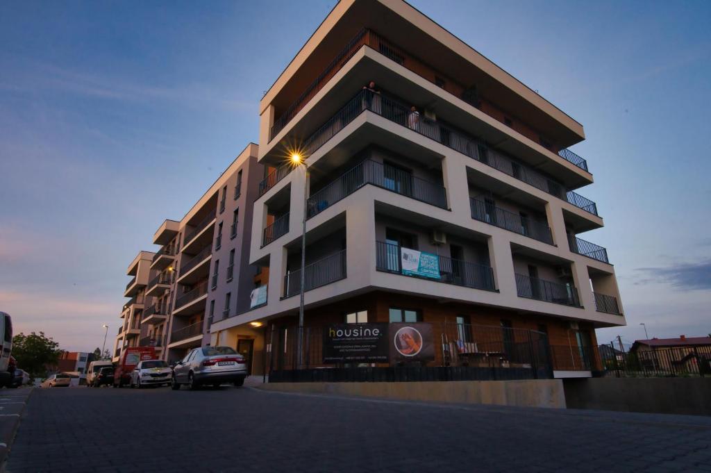 Budova, v ktorej sa apartmán nachádza
