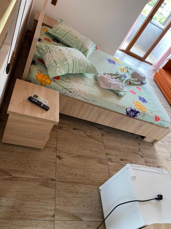 Postel nebo postele na pokoji v ubytování Vila Krystal