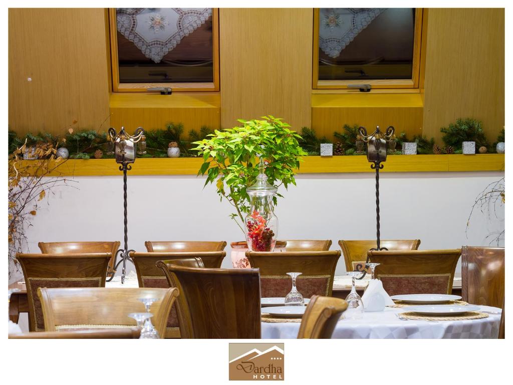 Posezení v ubytování Hotel Dardha