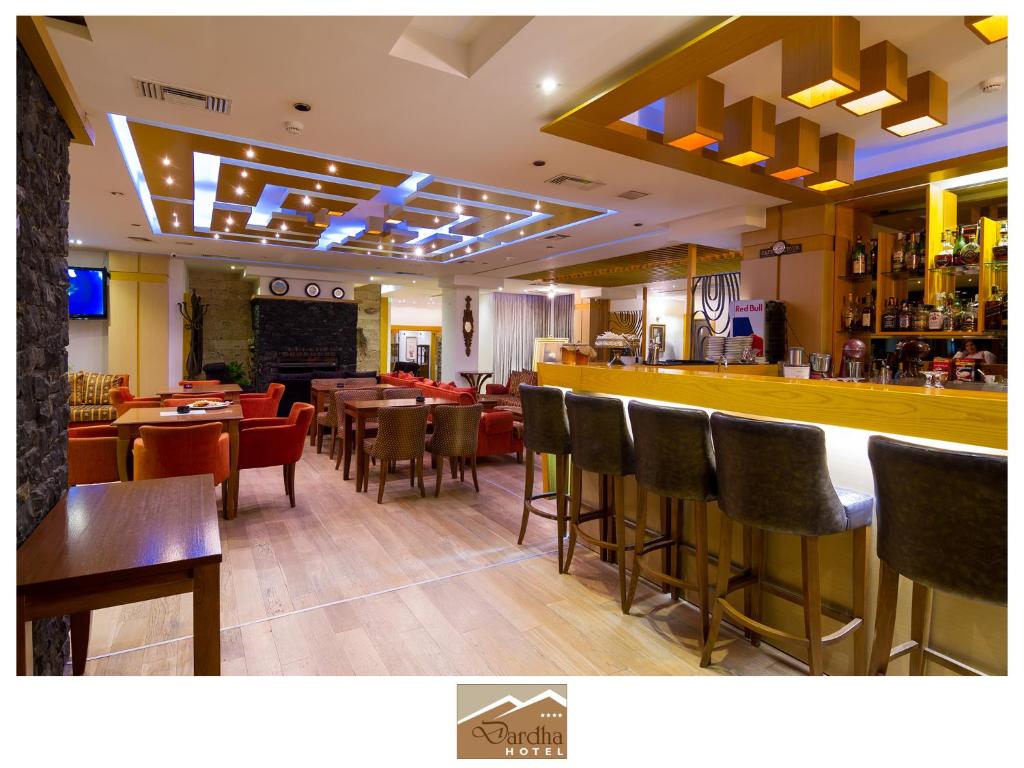 Restaurace v ubytování Hotel Dardha