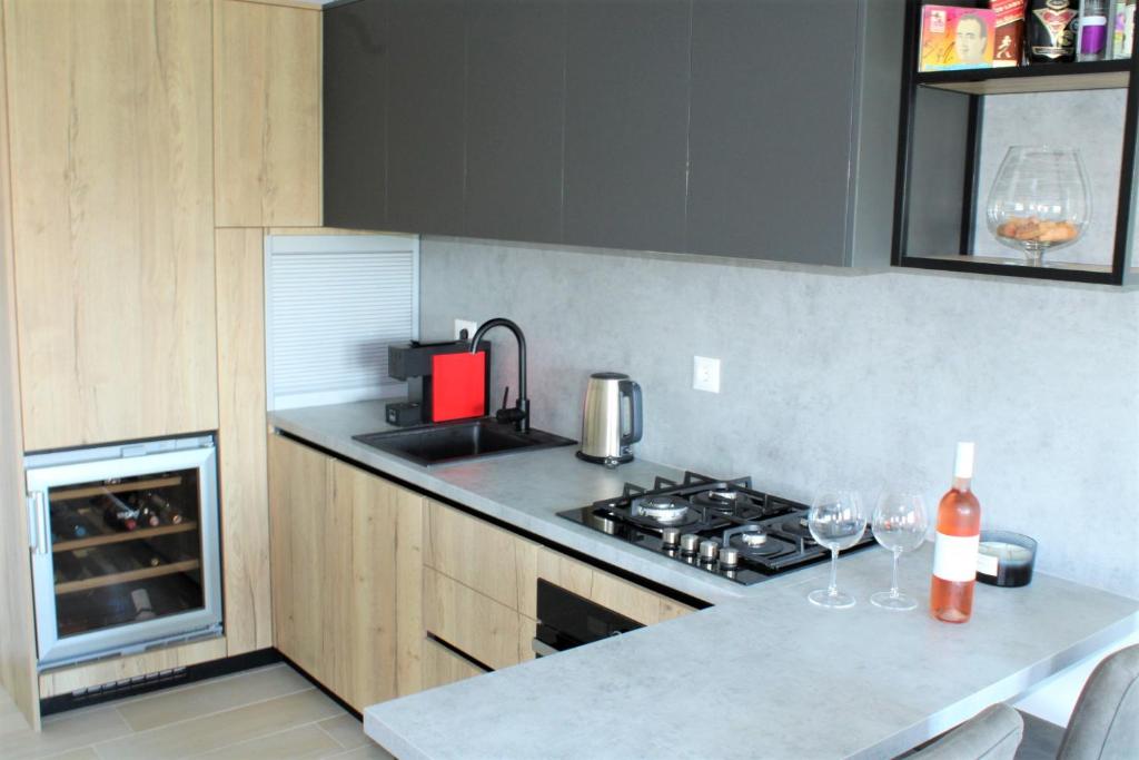 Kuchnia lub aneks kuchenny w obiekcie Apartment Burro 88