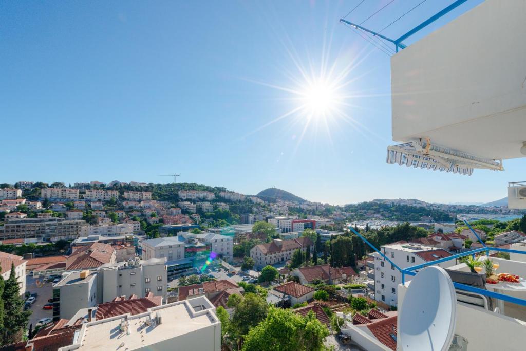 Výhľad na hory alebo výhľad na hory priamo z apartmánu