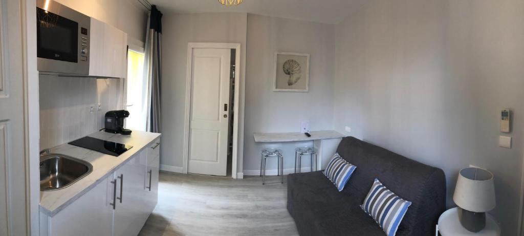 Kuchyň nebo kuchyňský kout v ubytování Villa 418