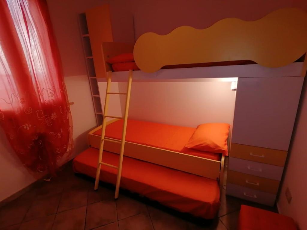 Postel nebo postele na pokoji v ubytování Case Vacanze Vista Mare