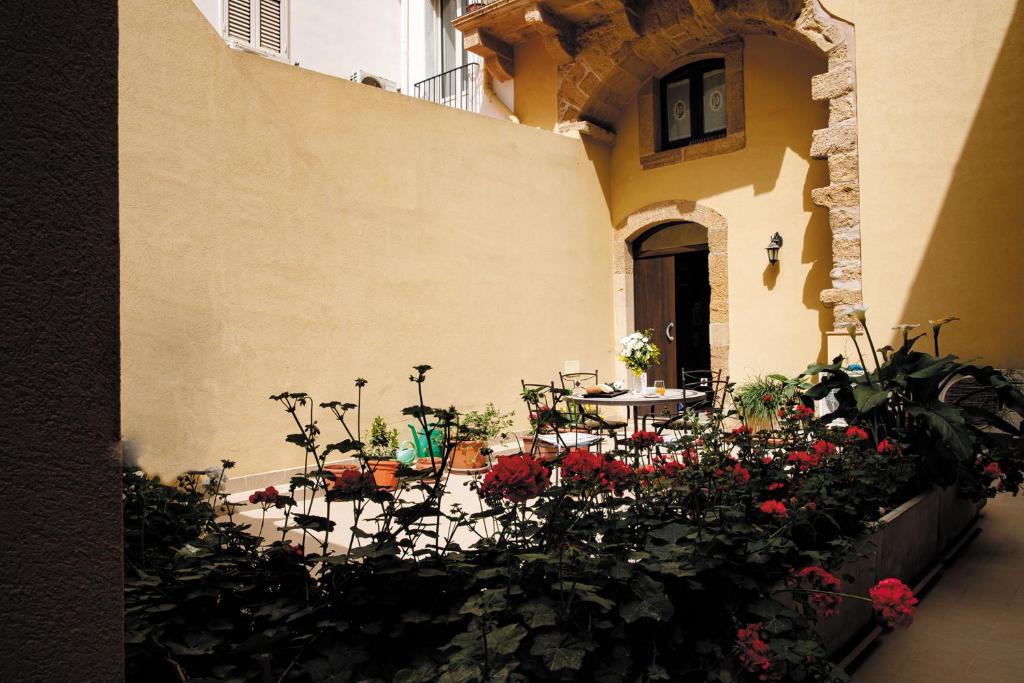 Zahrada ubytování B&B Principe Augusta