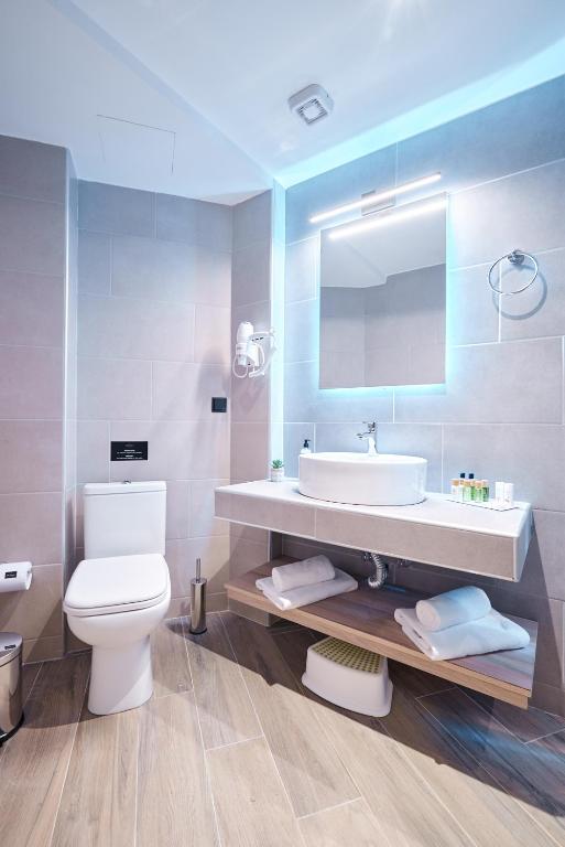 Koupelna v ubytování The Mavili urban stay