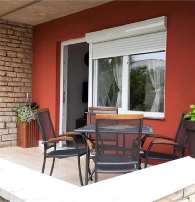 Balkón alebo terasa v ubytovaní ANA