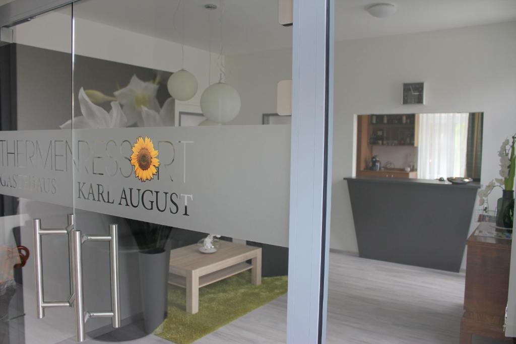 Lobby alebo recepcia v ubytovaní Gästehaus Karl August