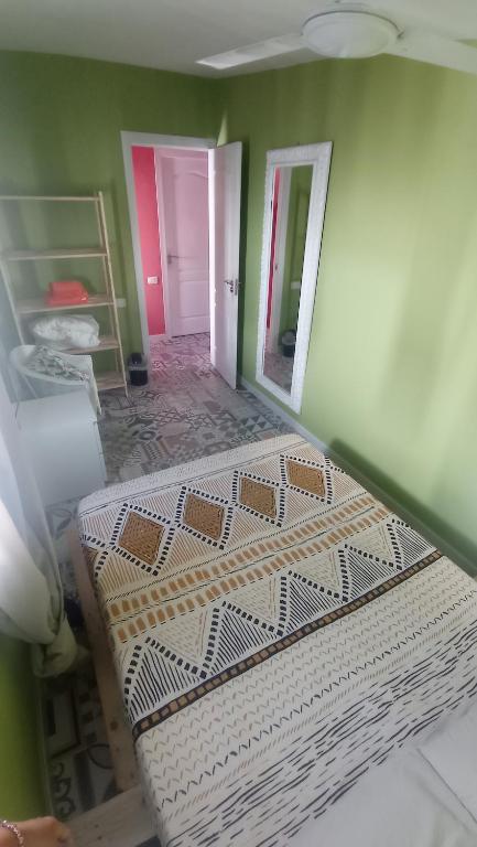 Postel nebo postele na pokoji v ubytování Casa Mamre