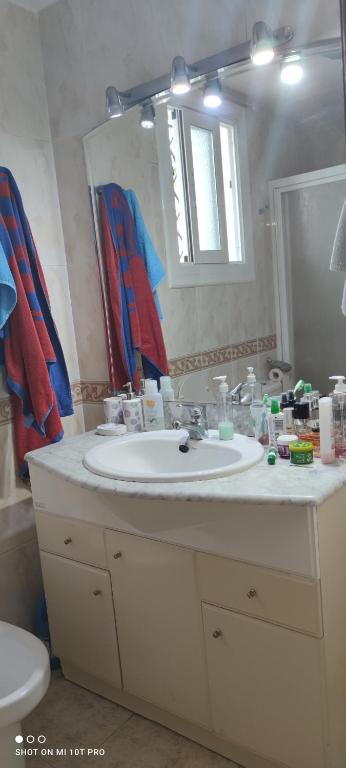 Kúpeľňa v ubytovaní Rooms Pineda