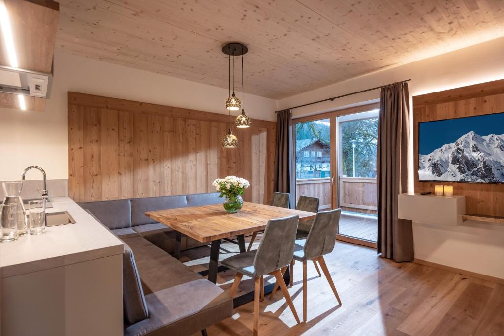 Posezení v ubytování Griena NaturChalets ****
