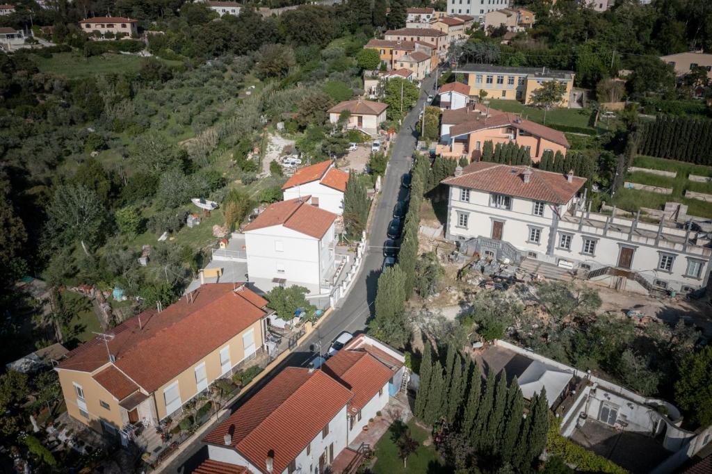 Pohľad z vtáčej perspektívy na ubytovanie Saint Joseph