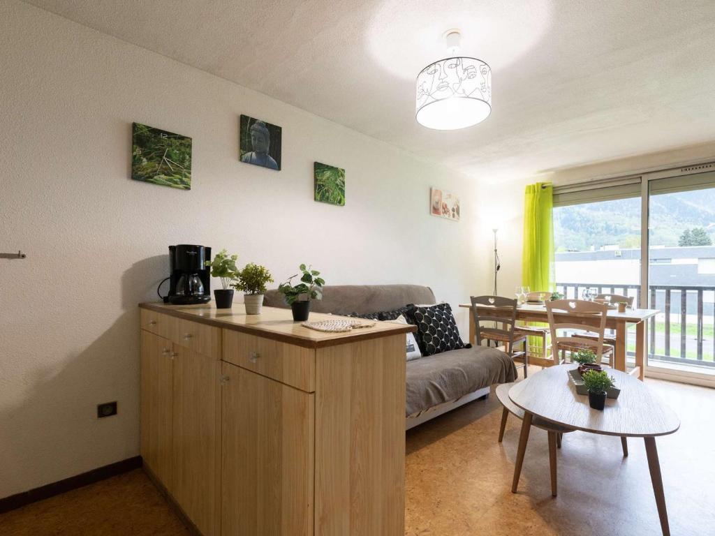 Posedenie v ubytovaní Appartement 8 personnes avec balcon sud, navette télécabine à proximité, Saint-Lary-Soulan - FR-1-296-388