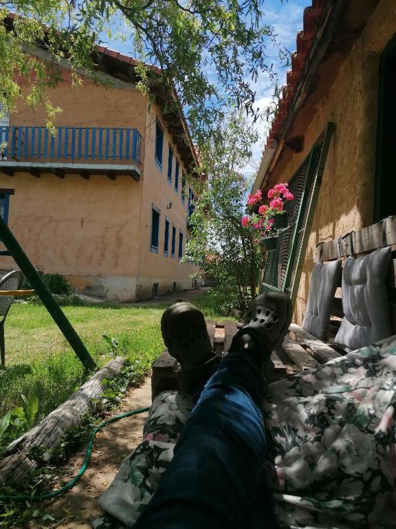 Zahrada ubytování Hostería Casa Flor