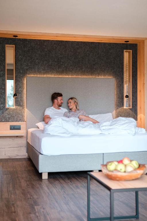 Postel nebo postele na pokoji v ubytování Hotel Salten