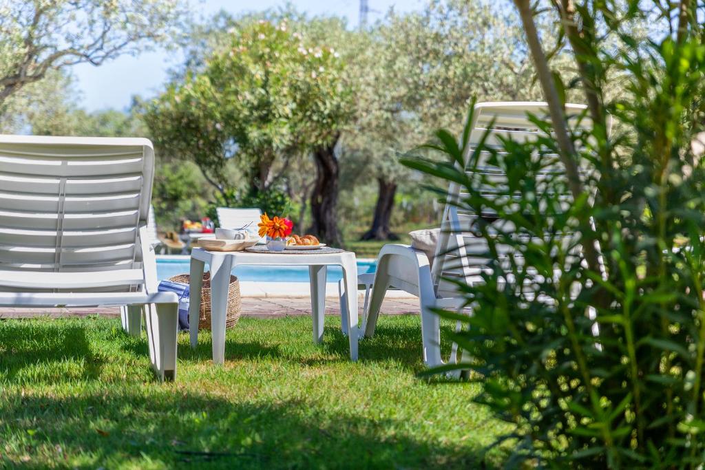 Zahrada ubytování Villa Grazia