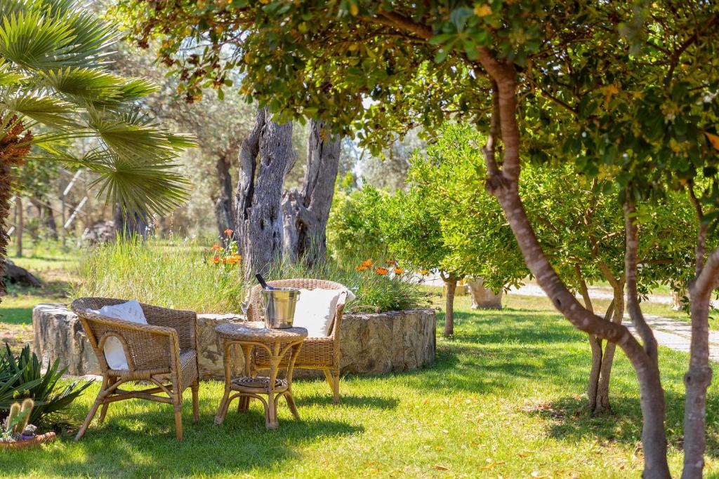 Zahrada ubytování Villa Grazia