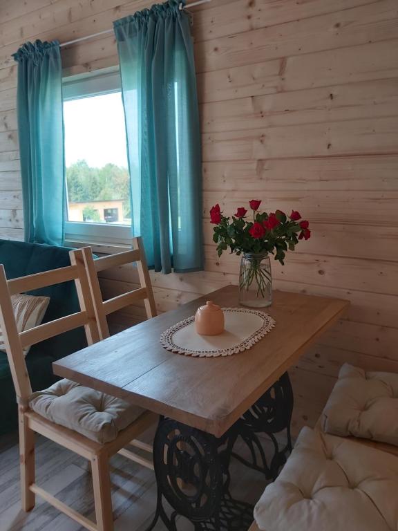 Posedenie v ubytovaní Domek Polna Cisza Bieszczady