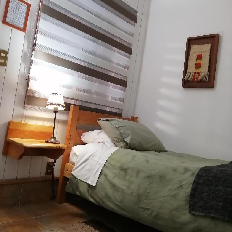 Postel nebo postele na pokoji v ubytování B&B HMüller