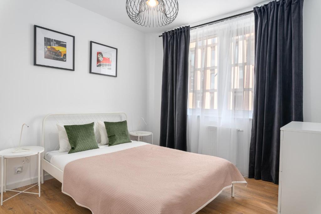 Posteľ alebo postele v izbe v ubytovaní Pure Home Apartments - Gwiaździsta