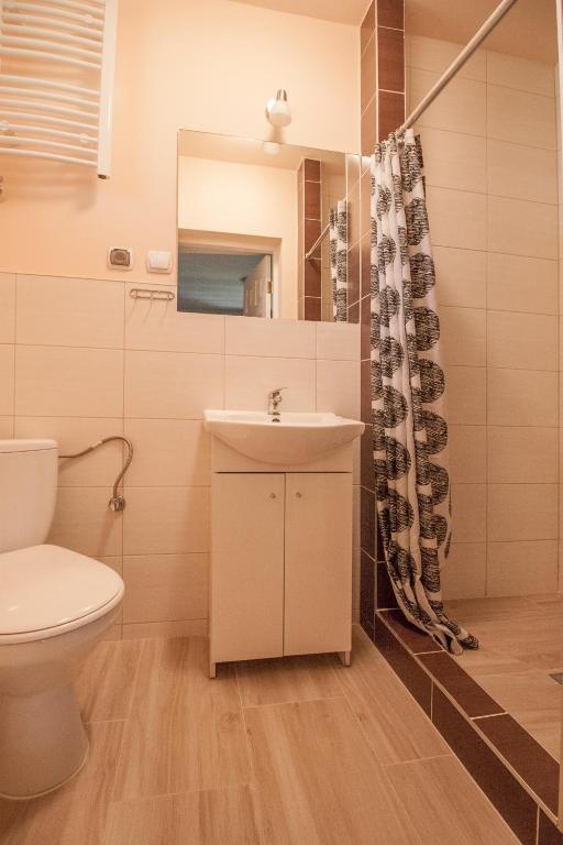 Kúpeľňa v ubytovaní HELENOWO