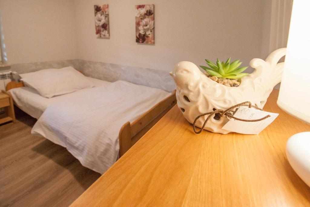 Posteľ alebo postele v izbe v ubytovaní HELENOWO