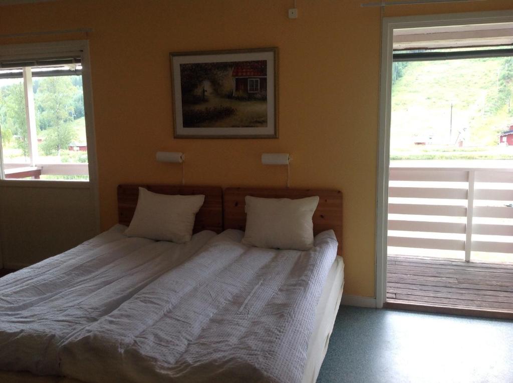 Postel nebo postele na pokoji v ubytování Bollegården B&B