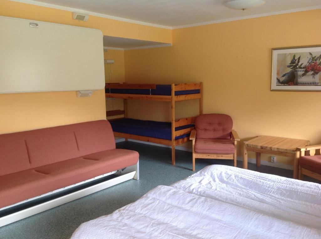 Postel nebo postele na pokoji v ubytování Bollegården B&B