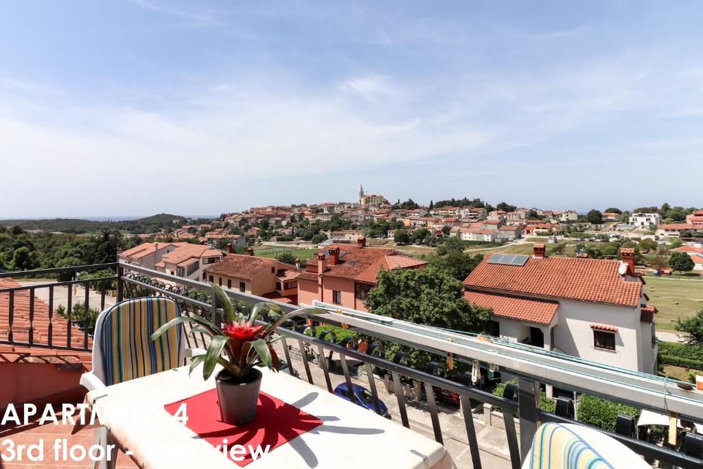 Balkón nebo terasa v ubytování Beautiful Sea View Apartments - Niko Čeko