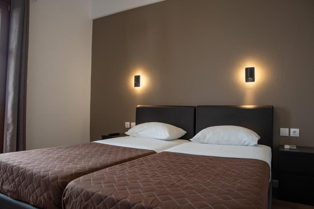 Hotel Cleopatraにあるベッド
