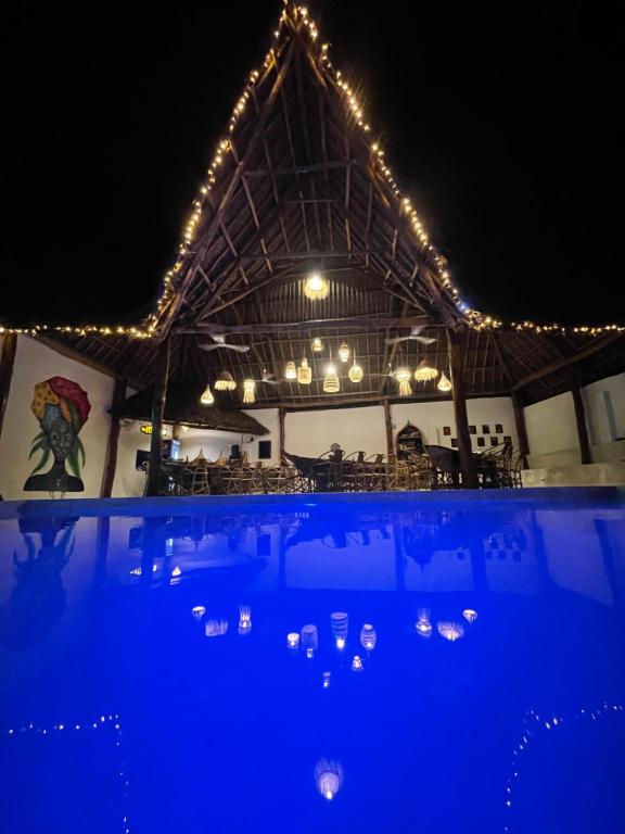 Bassein majutusasutuses Babalao Bungalows või selle lähedal