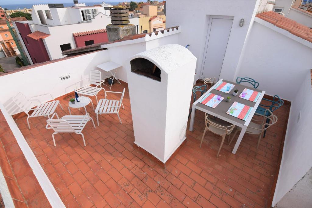 Balkón nebo terasa v ubytování 394-Duplex moderno cerca playa y en pleno centro
