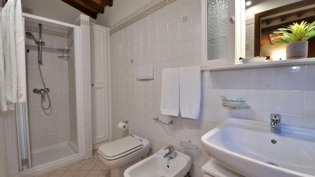 Et badeværelse på Casino di Vescine