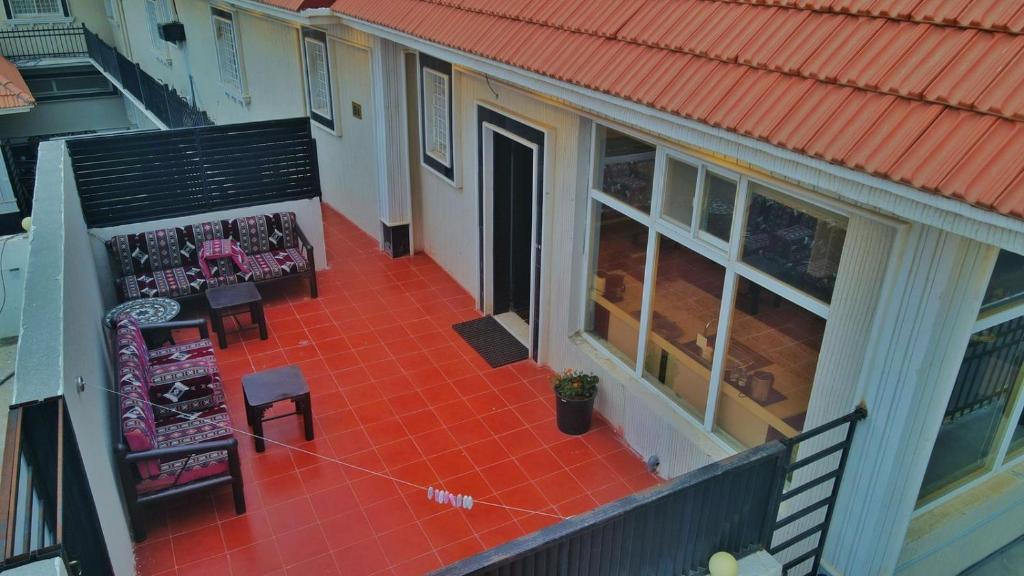 Balkón nebo terasa v ubytování وشل للشقق المخدومة واحة الغروب سابقا Washal Serviced Apartments