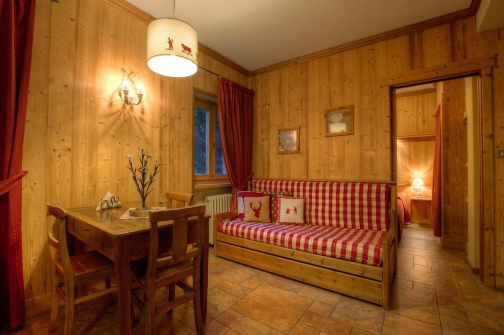 Posezení v ubytování B&B Residence Checrouit