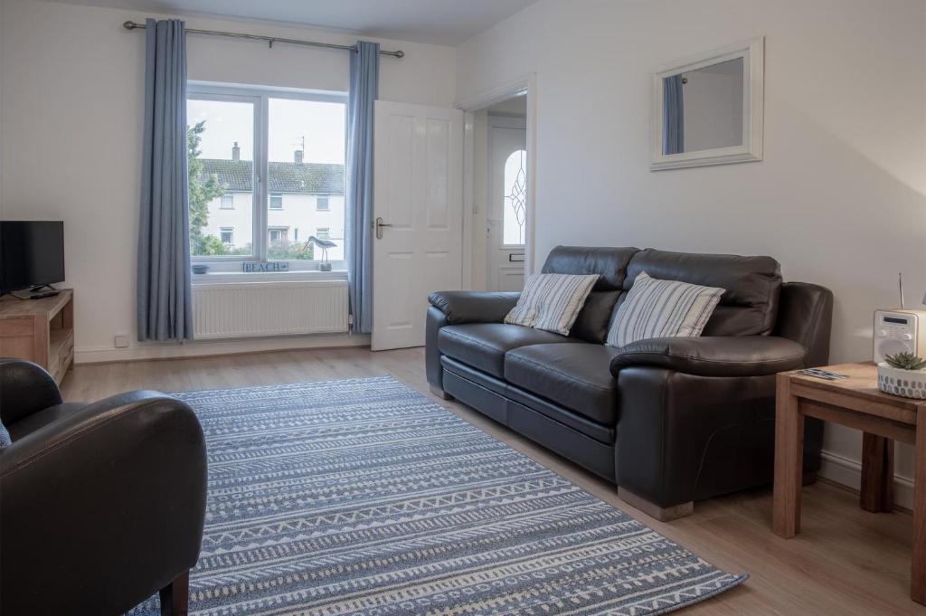 Posezení v ubytování Shorelands - 1 Bedroom Apartment - Manorbier