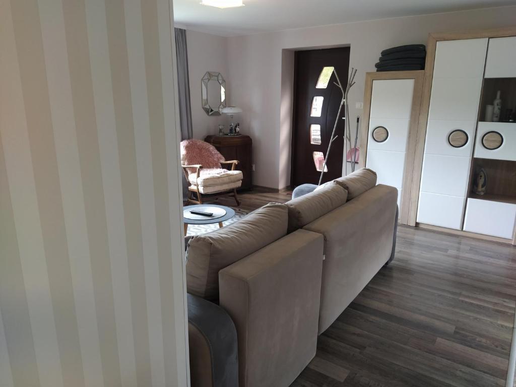 Posedenie v ubytovaní Apartament z tarasem