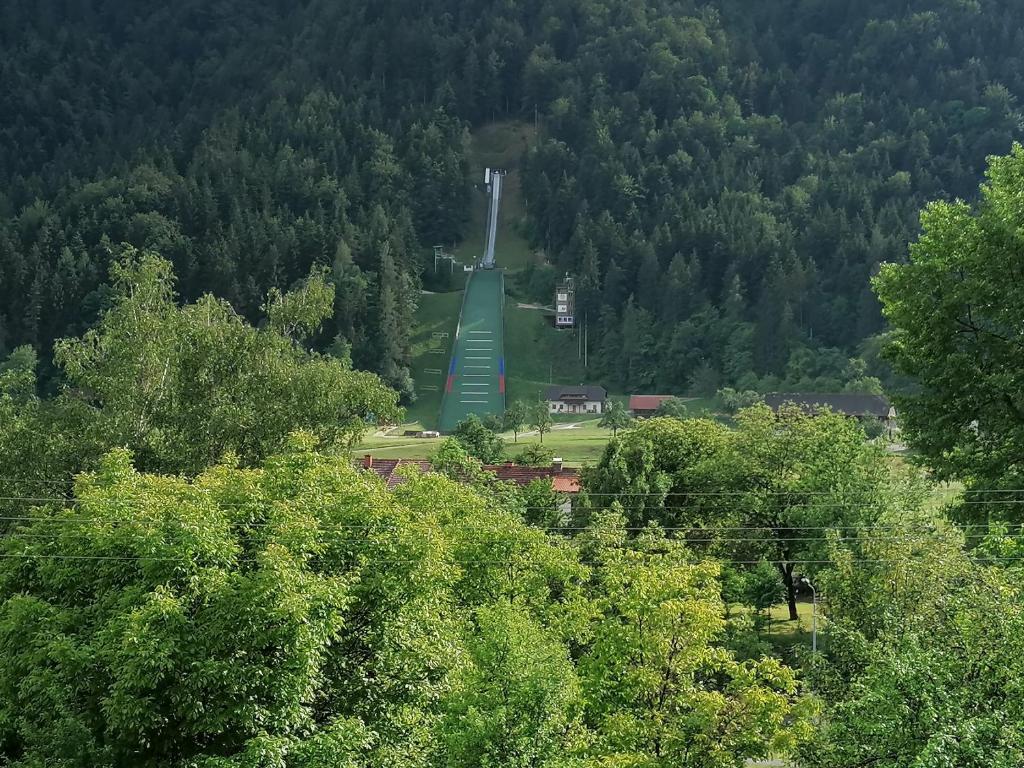 Příroda nedaleko apartmánu